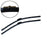 For Peugeot 407 Saloon Aero VU Front Flat Windscreen Wiper Blades 28/28" Inch