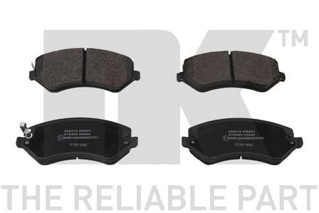 NK Front Brake Pad Set for Jeep Cherokee 2.8 CRD ENR 2004-2008 Replacement