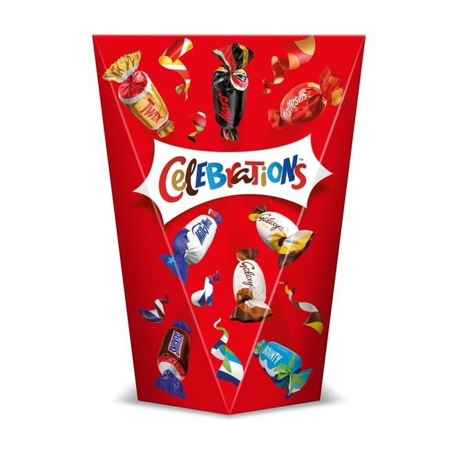 Celebrations Milk Chocolate Gift Box 163g Ideal Vegan Gift