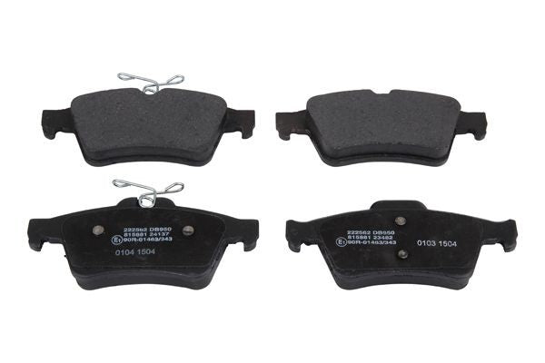 NK Rear Brake Pad Set for Ford Kuga 1.5 EcoBoost 2016-2019 NK222562 Replacement