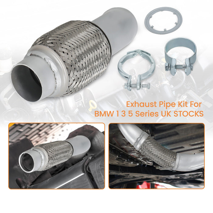 Exhaust Flexi Pipe / Flex Joint Flexible Tube Repair For Bmw X1 E84 1 3 5 Series
