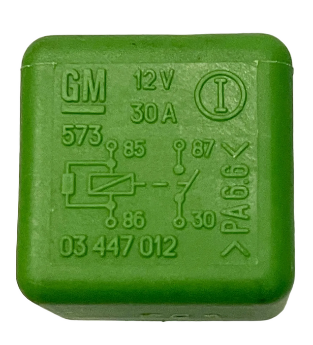 Saab / Vauxhall Genuine (1990-2005) Fuel Pump Green Relay 03447012 12V 30A