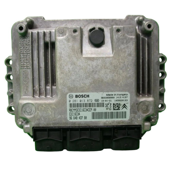 Citroen Berlingo Engine ECU Mk2 1.6 HDi Bosch 0281013872 9653958980