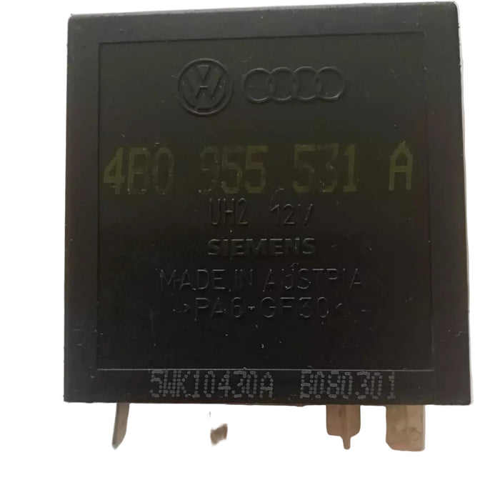 VW Seat Black-377 Control Unit Wiper Washing Relay Module 72WA401 4B0955531A OEM