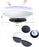 Blind Spot Mirrors, round Frameless 360° Rotate Sway Adjustable HD Glass