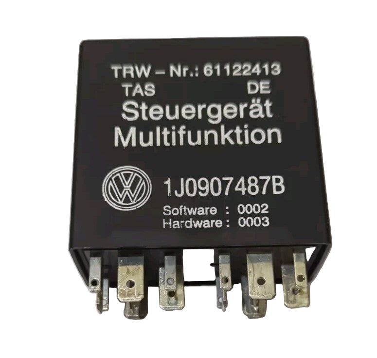 1J0907487B Genuine VW Seat Skoda 1998-2011 Black-452 Relay Module 61122413