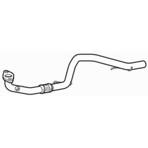 Front Exhaust Pipe for Fiat 500X MultiAir II 140 55263624 1.4 (2015-2019)