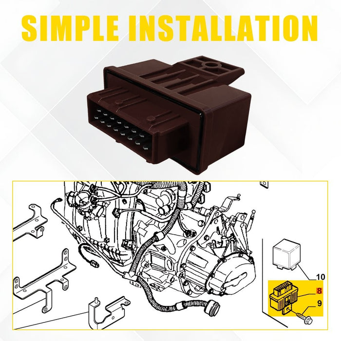 Fuel Pump Relay for Peugeot 106 206 306 307 406 407 607 Expert 19207L 9629945980