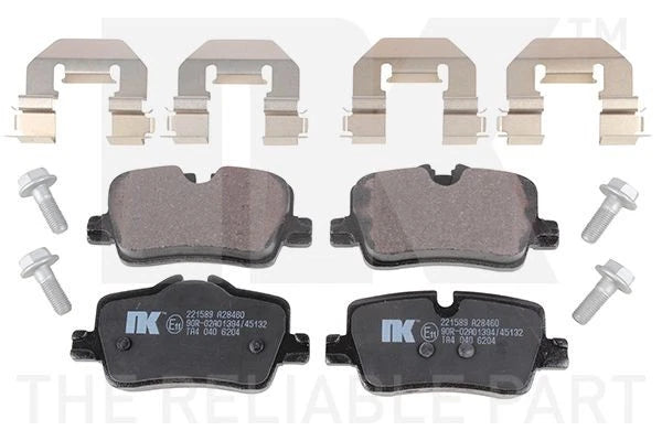 NK Rear Brake Pad Set for BMW 420 2.0 i B48B20A / B46B20B 2021-Present NK221589