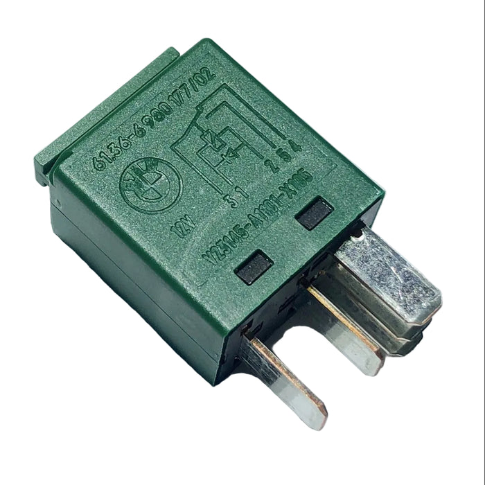 BMW (2004-2012) 5-Pin Front Rear Windscreen Wipers Green Relay 61366980177