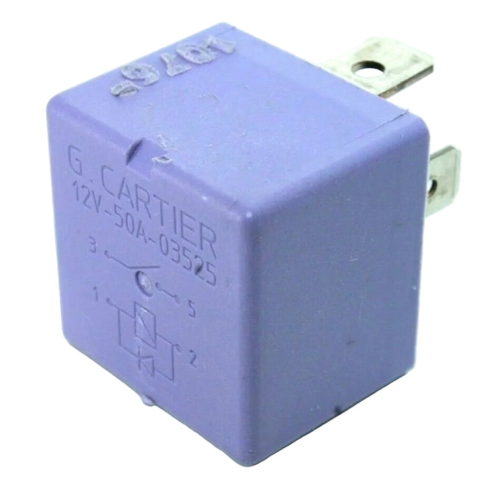 Renault Laguna Megane Clio Espace 4-Pin Purple Relay G Cartier 12v 50A 03525