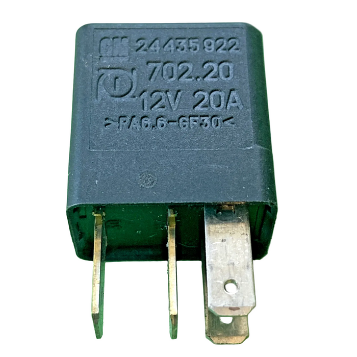 Vauxhall Opel (98-10) 4-Pin Multi Use Black Relay GM 24435922 12V 20A 702.20