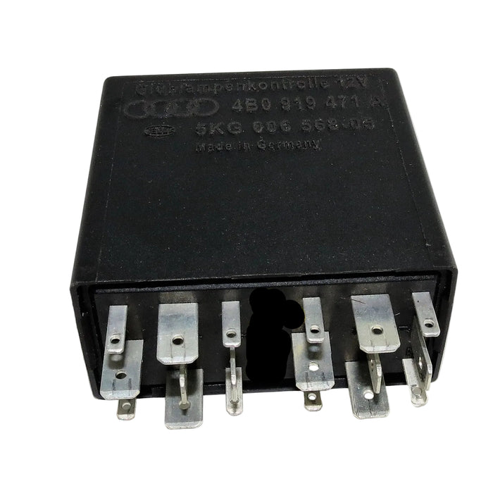 Audi VW Skoda Black-393 Control Unit Headlights Relay 4B0919471A 18-Pin