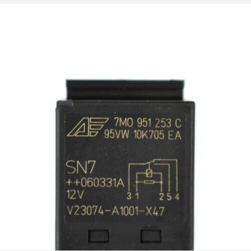 VW Audi Skoda Seat Black 5 Pin Relay 404 – 7M0951253c – 95VW10k705CA Genuine