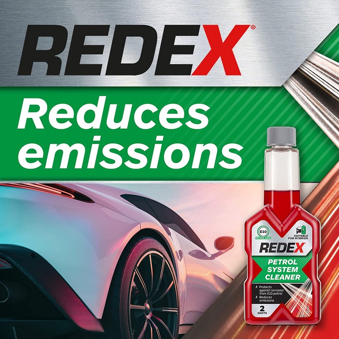 Redex Petrol System Cleaner 250Ml, Petrol Injector Cleaner to Remove Harmful Dep