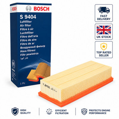 Bosch Air Filter S9404 VW Golf Mk5 Mk6 Audi A3 Q3 Tiguan Passat 1987429404