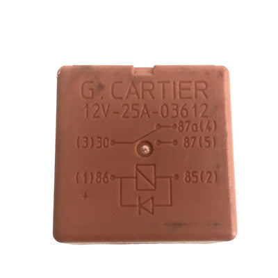 G.Cartier Renault relay 12v 25A 03612 03612 12V-25A-03612 G Cartier