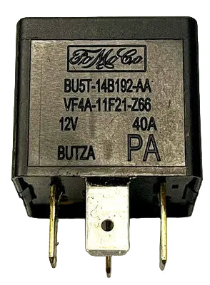 Ford  Land Rover Jaguar (4-Pin) Black  Relay BU5T-14B192-AA VF4A-11F21-Z66