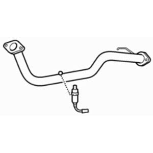 Quality Front Exhaust Down Pipe for Nissan Micra CR12DE 1.2 Litre (2005-2010)