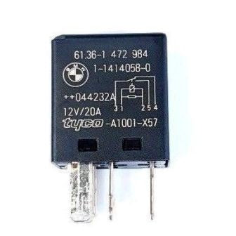 61361472984 BMW Mini Silent Black Relay 12V 20A Windscreen Wipers 61366918816