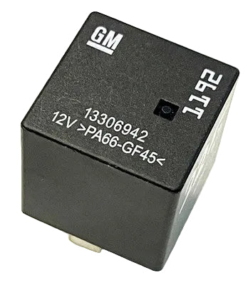 GM 13306942 Vauxhall/Opel Chevrolet (2008-2016) 5-Pin Black Relay 12V/ PA66 1192