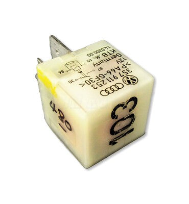 Audi VW Ford 4-Pin Cream Glow plugs Relay (No 103) 357911253 KTB 14030000