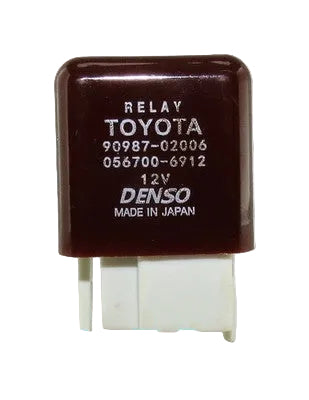 Lexus ES GS IS LS LX RX A/C Compressor Brown Relay Denso 4-Pin 90987-02006