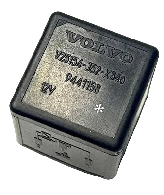 Volvo (1990-2015) Multi-Use (4-Pin) Black Relay 9441158 V23134-J52-X34<wbr/>6 Portugal