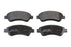 NK Front Brake Pad Set for Vauxhall Corsa 1.2 Turbo Hybrid 2024 To Present