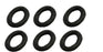 6 x  Mitsubishi Galent E15A 2.0 Exhaust Rubber Mounting Round Hanger Support
