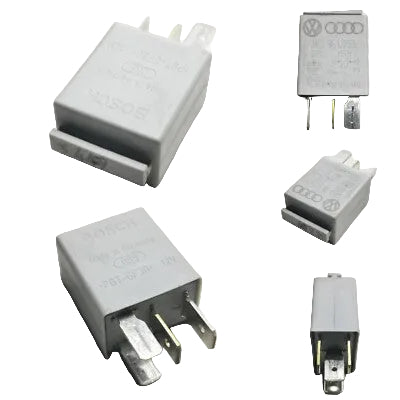 Genuine Audi VW Seat Skoda 4-Pin Silver Relay 449 Bosch Tyco 033201110 1K0951253