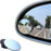 Blind Spot Mirrors, round Frameless 360° Rotate Sway Adjustable HD Glass