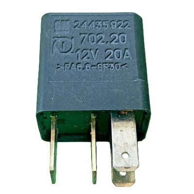 Vauxhall Opel (98-10) 4-Pin Multi Use Black Relay GM 24435922 12V 20A 702.20