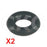 2 x Seat Malaga Marbella Terra Exhaust Rubber Mounting Round Hanger Support