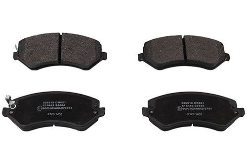 NK Front Brake Pad Set for Jeep Cherokee 2.8 CRD ENR 2004-2008 Replacement
