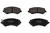 NK Front Brake Pad Set for Jeep Cherokee 2.8 CRD ENR 2004-2008 Replacement