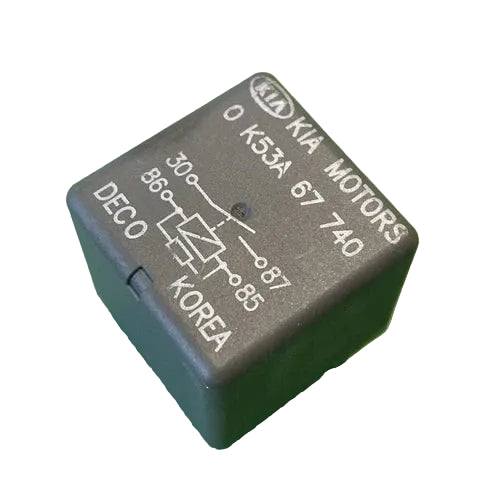 Kia (1995-2010) Multi-Use Grey 4-Pin Relay 0K53A67740 Deco / Kia Motors