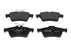 NK Rear Brake Pad Set for Ford Focus 1.6 Flexifuel YUDA 2013-2020 NK222562