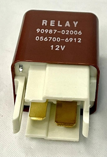 Toyota RAV4 (1996-01) New Denso 4-Pin Brown Fog Headlights Relay 90987-02006