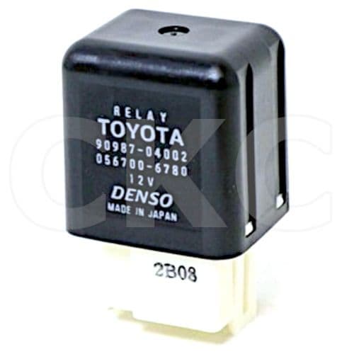 Genuine 5 Pin Black Relay 90987 04002 12V 056700 6780 Toyota Cooling System