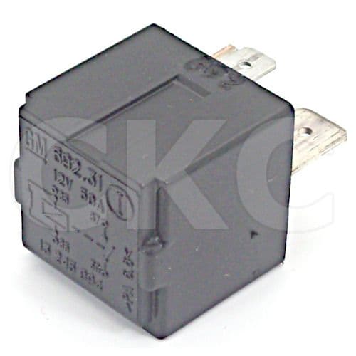 Vauxhall Opel (2005-2015) 4-Pin Black Relay GM 13245094 Multi-Use 692.31 50A