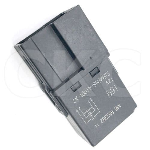 Volvo (1990-2015) Multi-Use 4-Pin Black Relay MB 953382 11 Siemens-A1001-X7